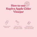 Kapiva Himalayan Apple Cider Vinegar With Mother - Controls Weight & Hunger Pangs, 500 ml