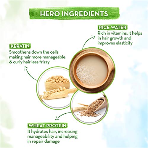 mamaearth rice water shampoo 