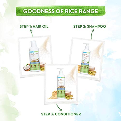 mamaearth rice water shampoo 