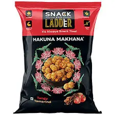 Snack and Ladder Makhana Tangy Tamarind 70g