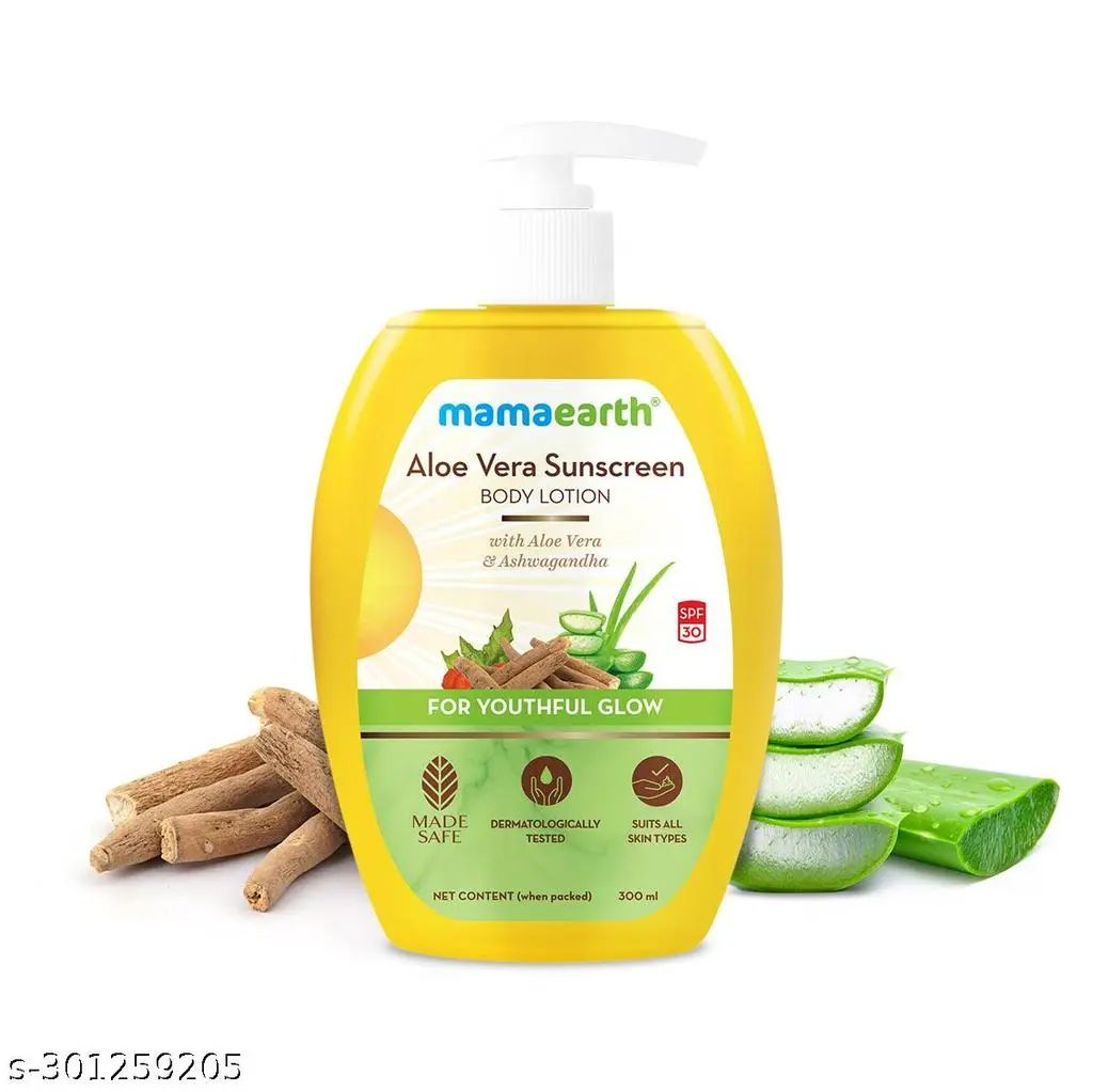 Mamaearth Aloe Vera Sunscreen Body Lotion