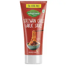Wingreens Farms Schezwan Chilli Garlic Sauce 180 g 