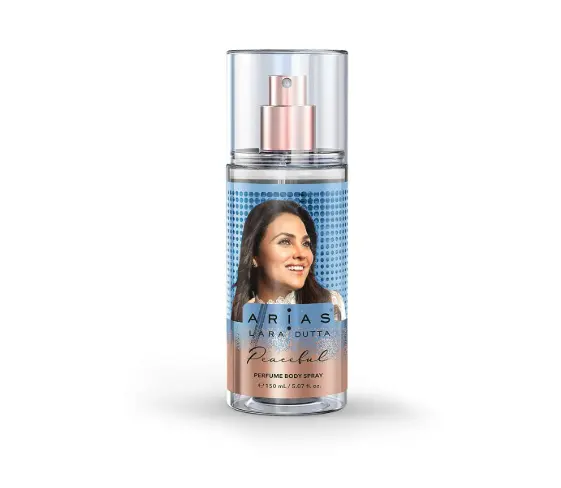 Arias Perfume Body Spray Peaceful, 150 ml