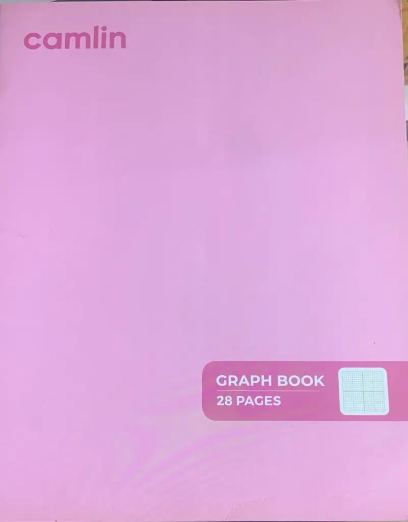 Camlin graph book 28pages