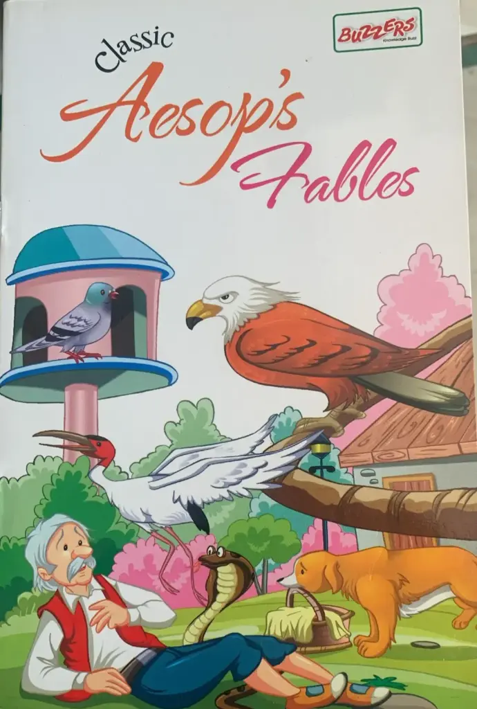 Classic aesops fables book