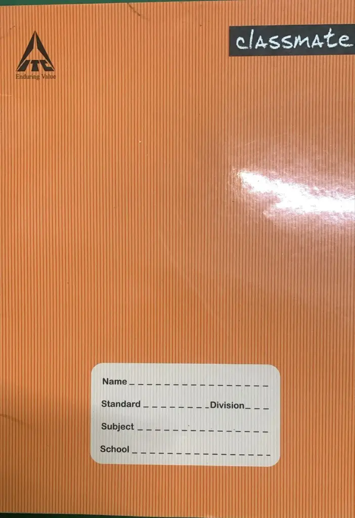 Classmate 72pgs 