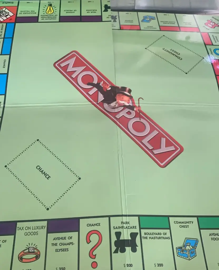 Monopoly board game 