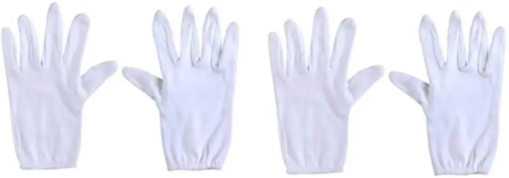 Indian white colour hand glouse 