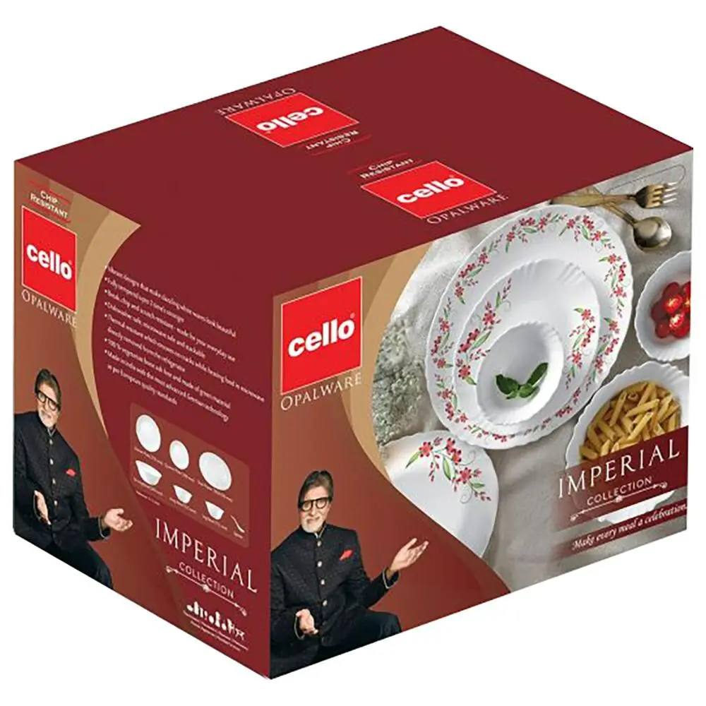 CELLO DINNER SET 21 PCS WITH MUG SPL 