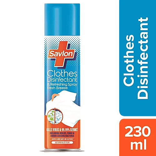 SAVLON CLOTHES DISINFECTANT SPRAY 230ML