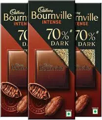 Cadbury Bournville 70% Dark Chocolate Bar 80 gms