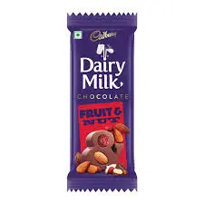 Cadbury Dairy Milk Fruit & Nut Chocolate Bar 80 gms