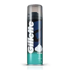 Gillette Foam Menthol Pre Shave Foam 196 gms