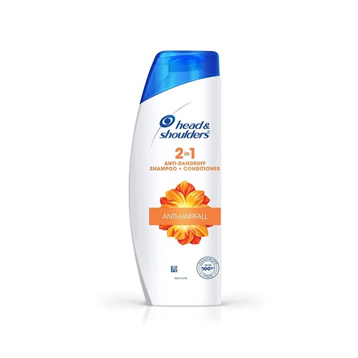 Head & Shoulders 2-in-1 Anti-Dandruff Shampoo + Conditioner-340 ml Bottle