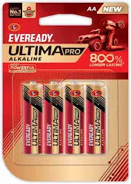 Eveready Ultima 2115 Alkaline AA Battery4 Pcs