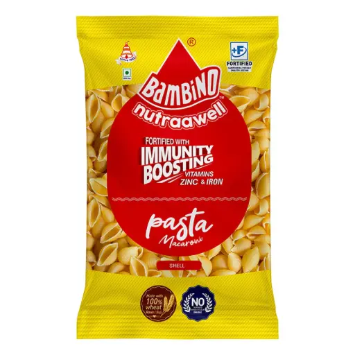 Bambino pasta macaroni shell 200g