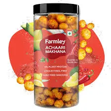 Roasted & Flavored Makhana - Achaari Farmley Jar 83 g 