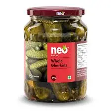 Neo Foods Whole Gherkins 480g