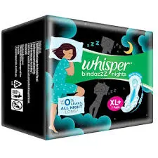 Whisper Ultra BindazzZ Nights XL+ 7Pads