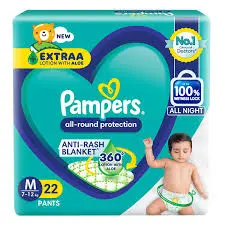 Pampers Pants M 22s