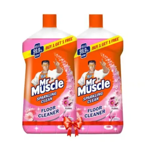 Dunzo sparkle floor cleaner floral 1l (Bay 1 get 1 free)