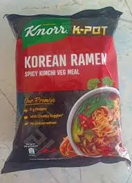  Knorr Korean Ramen Spicy Kimchi Veg Meal 110g