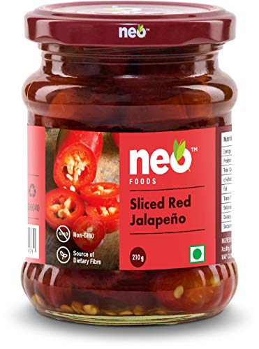Neo Sliced Red Jalapenos 210 gms 