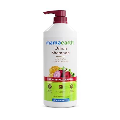 Onion Shampoo for Hair Fall Control with Plant Keratin 