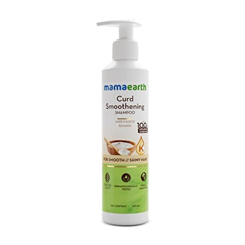 Mama Earth Curd Smoothening Shampoo 250ml