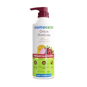 Mamaearth Onion Shampoo for Hair Growth & Hair Fall