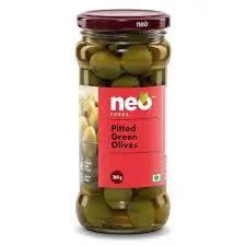 Neo Pitted Green Olives 360g