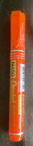 Pentel Marcador Permanente Marker Orange