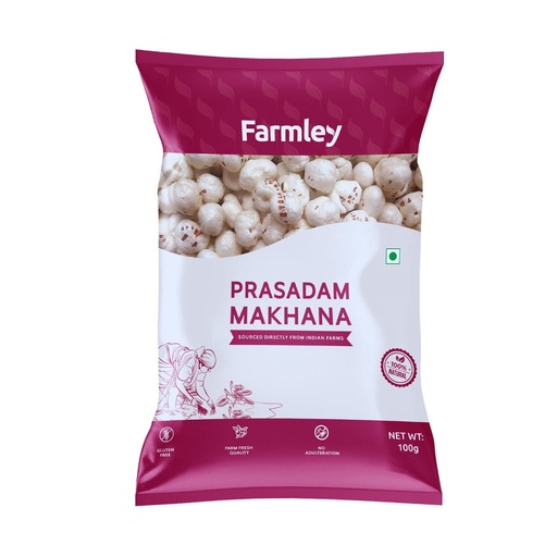 Prasadam Makhana Center Seal Pouch 100 g  