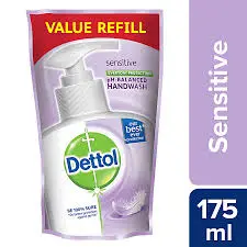 Dettol Sensitive pH Balance Handwash Refill Pouch - 175 ml 