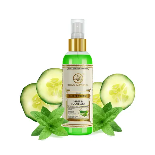 KHADI NATURAL FACE FRESHENER MINT & CUCUMBER