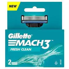 Gillette Mach3 Shaving Razor Cartridges 2 pcs 