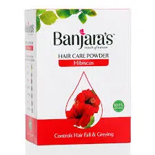 Banjjara's hair care powder hibiscus 100gm