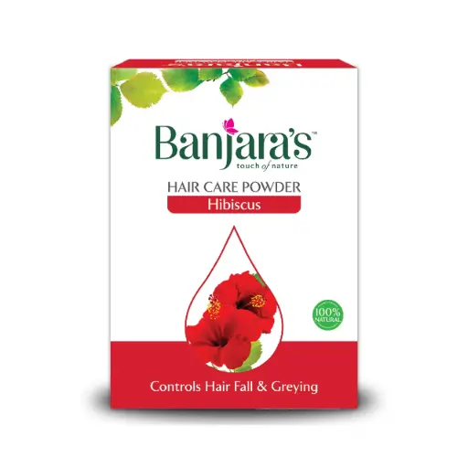 Banjjara's hair care powder hibiscus 100gm