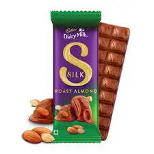 Dairy milk silk roast & almond 143 gm