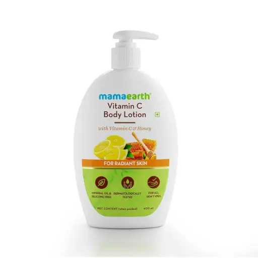 mamaearth vitamin c body lotion 