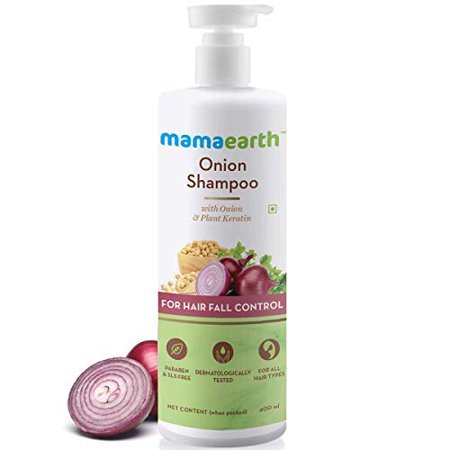 Mamaearth Onion Hair Shampoo for Reduce Hairfall -400ml 
