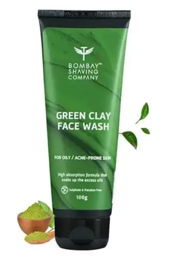 Bombay Shaving Company Green Clay Face Wash – 100g