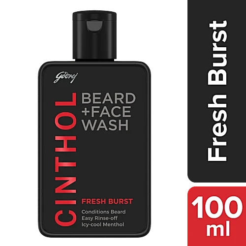 Cinthol 2-in-1 Beard Wash + Face Wash