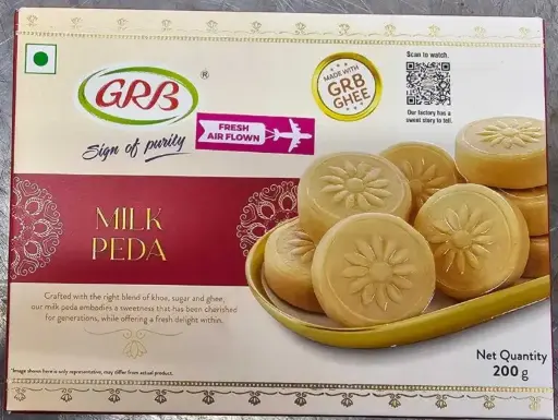 GRB milk peda 200gm