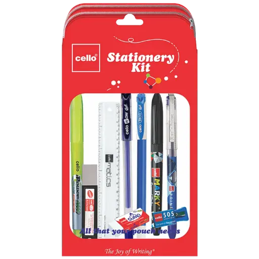 B-BIC Cello School Kit - Ideal Gift For Kids, Assorted 11 pcs 
