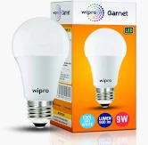 B-wipro 9w bulb