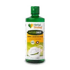 erbal Strategi Naturedrop Liquid Dish Wash - Herbal 500 ml