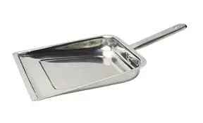 Steel dust pan