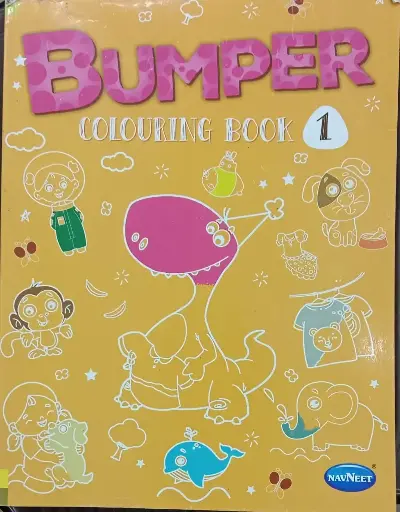 Bumper colouring book-200
