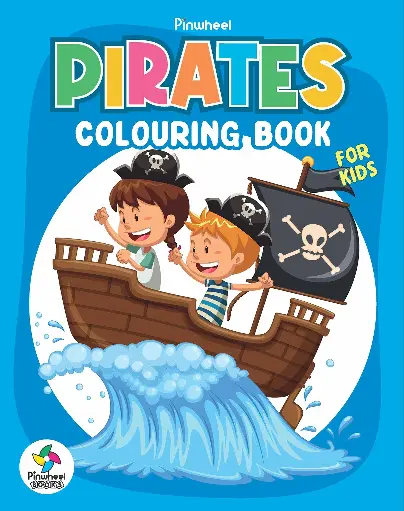Pirates colouring book